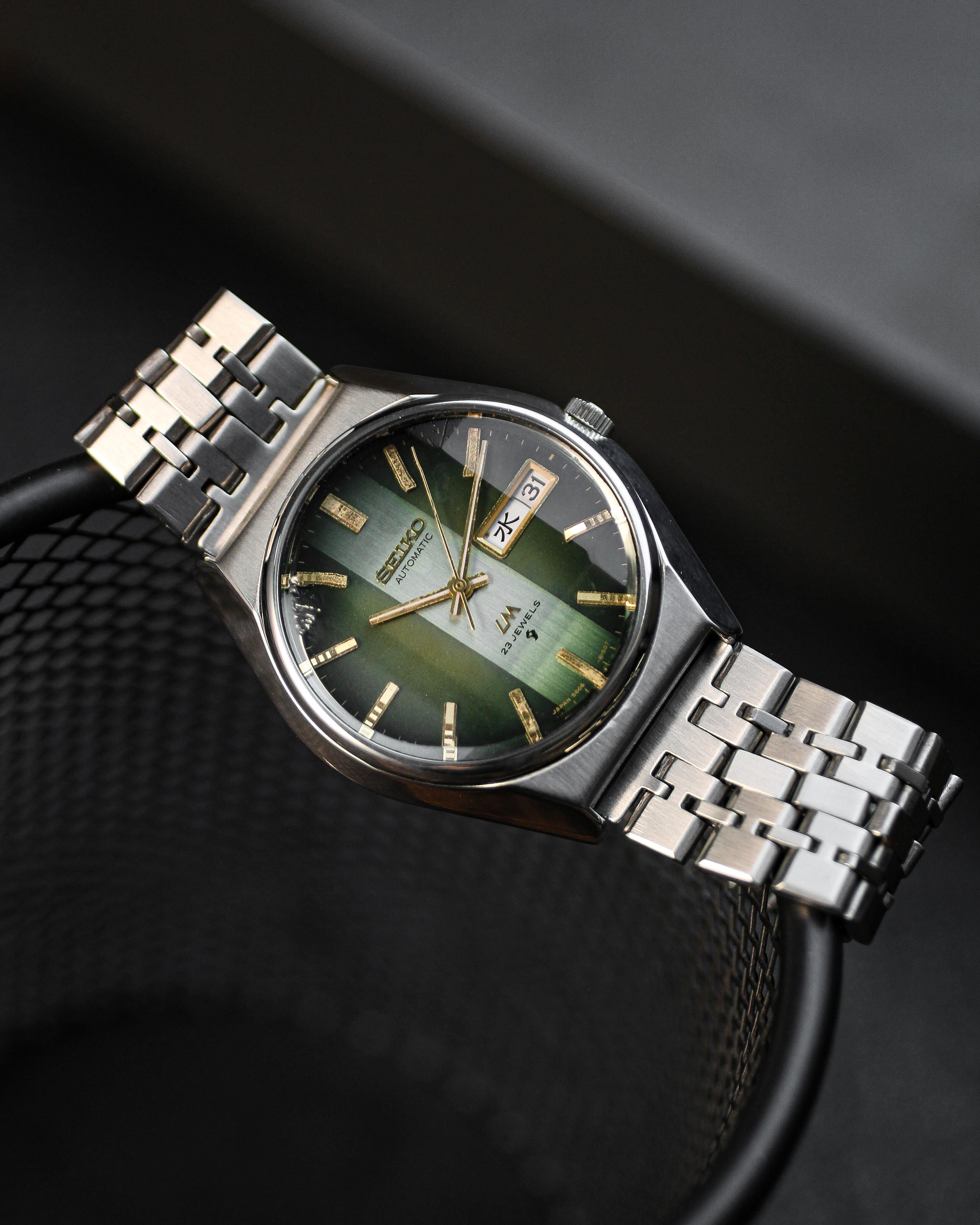 ◇稼働品◇SEIKO セイコー 5606-8110 LM 23石 自動巻き メンズ
