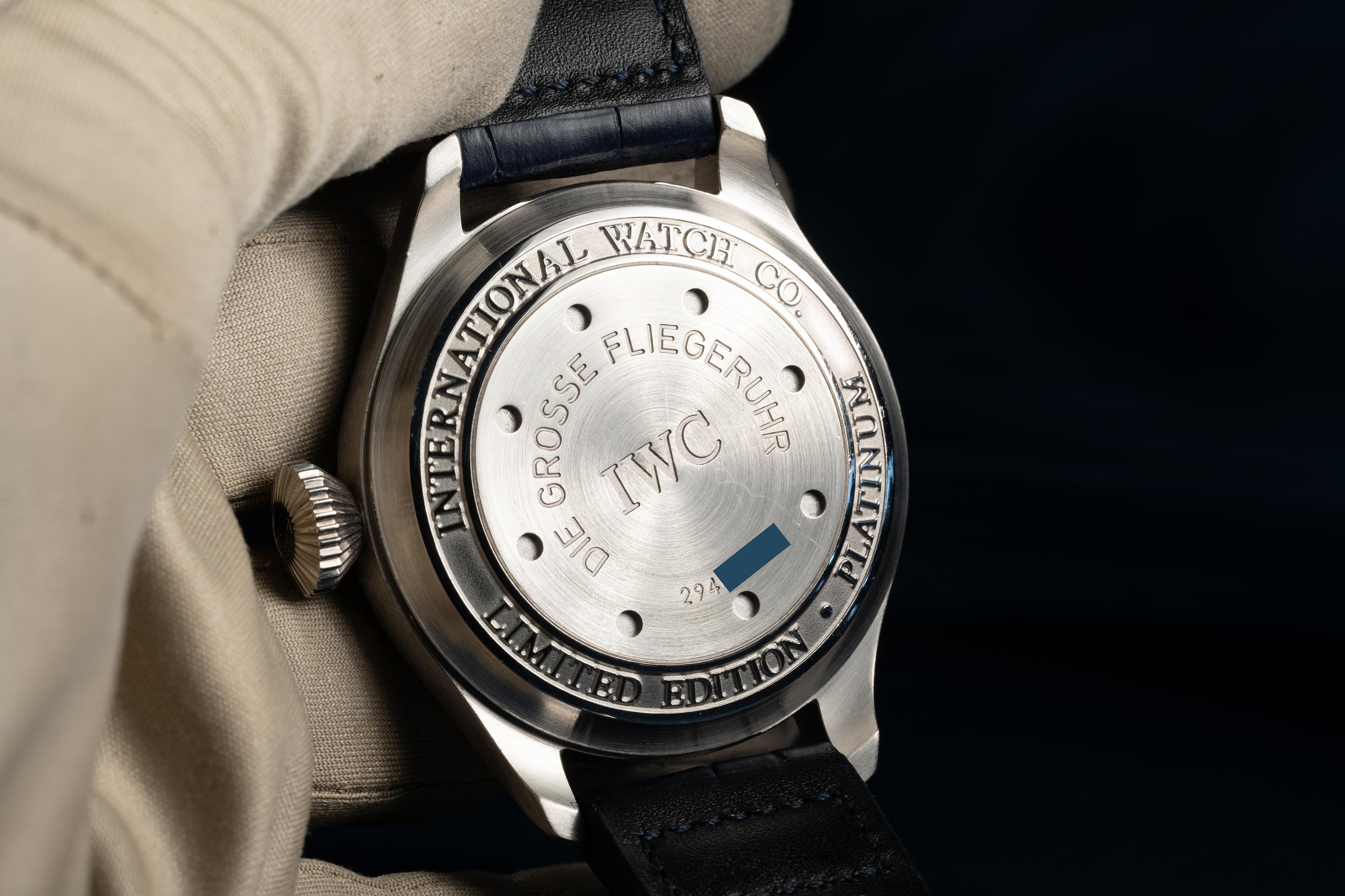 Iwc limited edition platinum 801963 hotsell