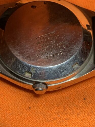 Vintage Citizen 21 Jewel Silver Eagle Day Date Watch 71-3732