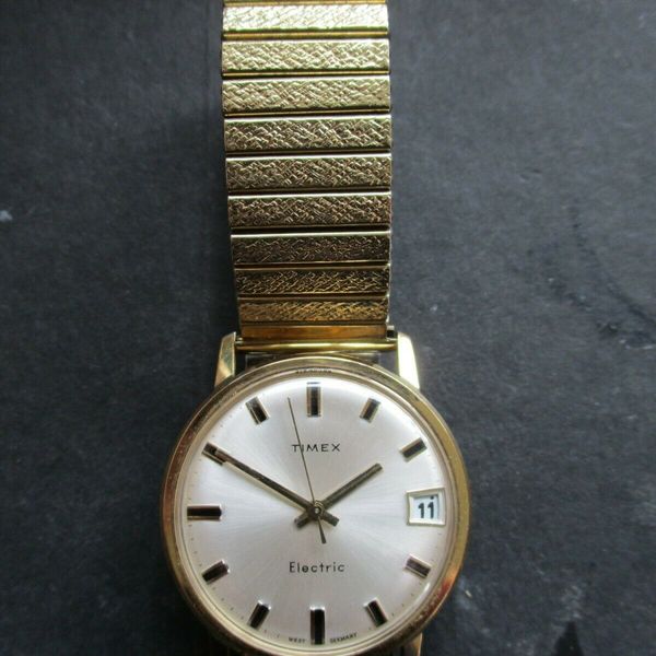VINTAGE TIMEX ELECTRIC WATCH MADE IN WEST GERMANY - MODEL 84/85 ...
