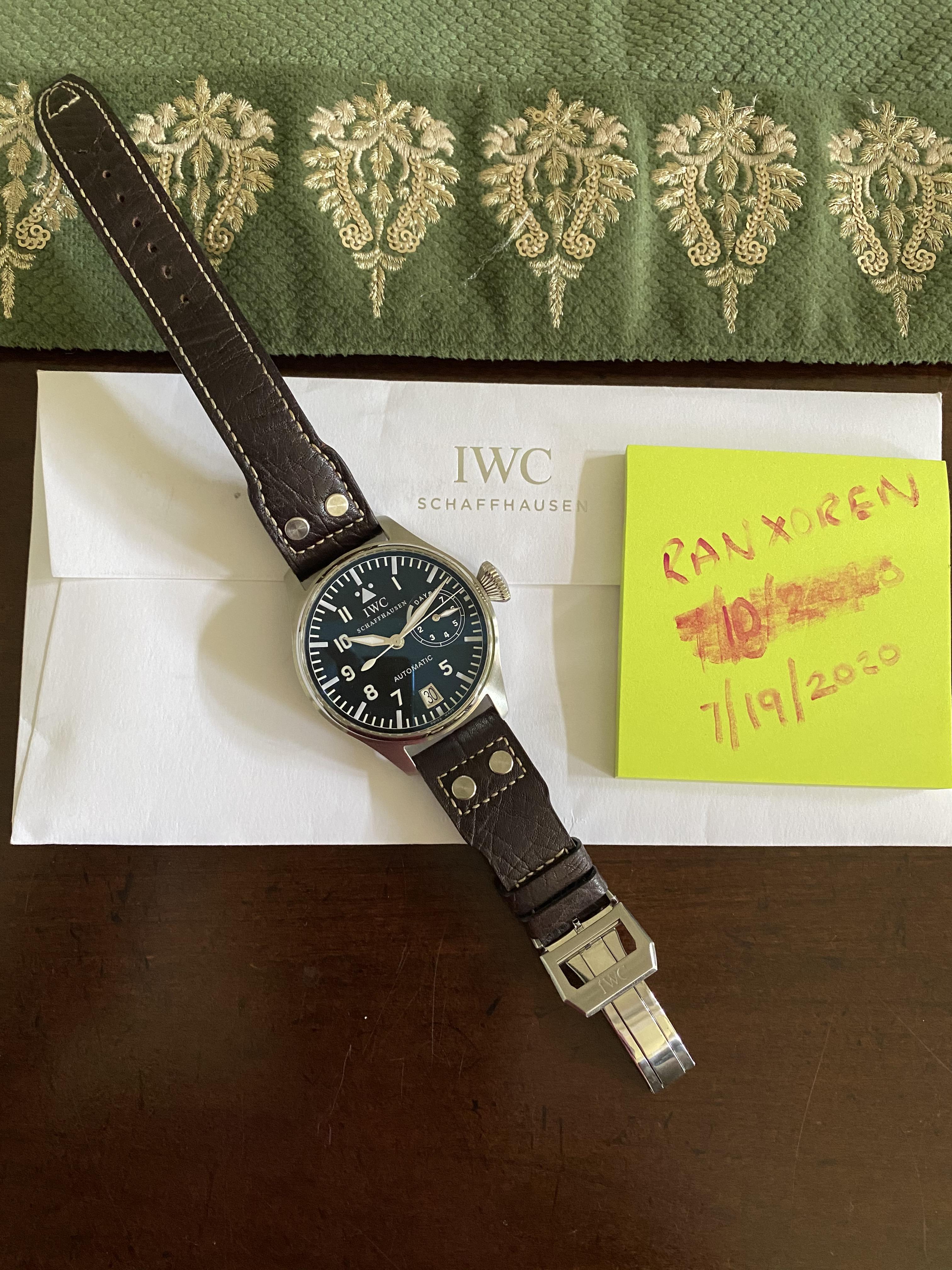 Iwc big pilot 5002 clearance platinum