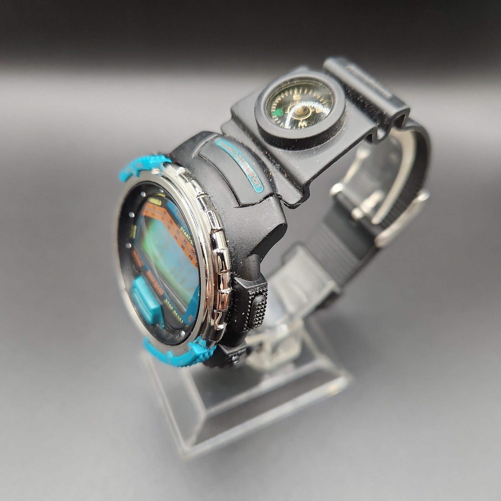 Timex 747 REEF GEAR Digital Watch High Tide Compass | WatchCharts 