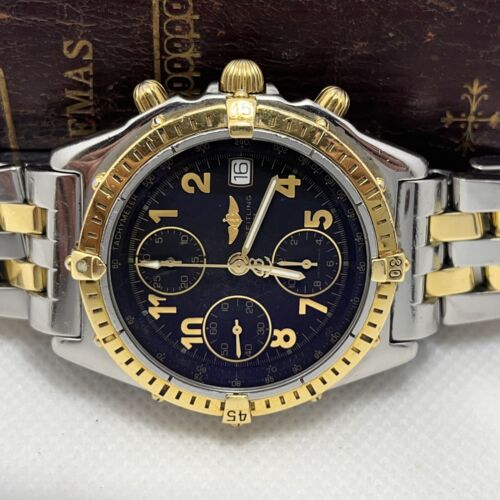 Breitling discount gold bezel