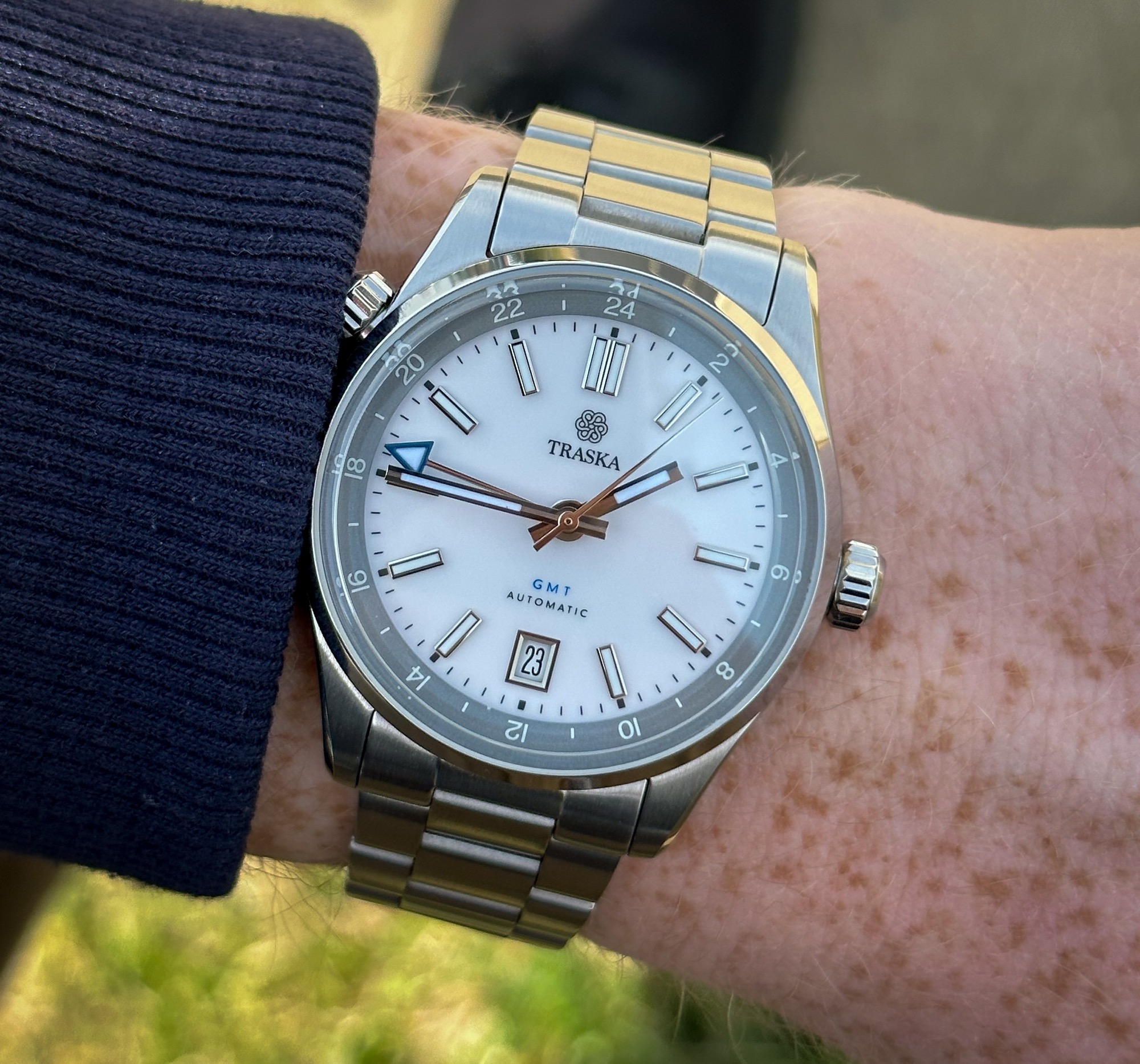 WTS] Traska Venturer GMT (Arctic White) | WatchCharts