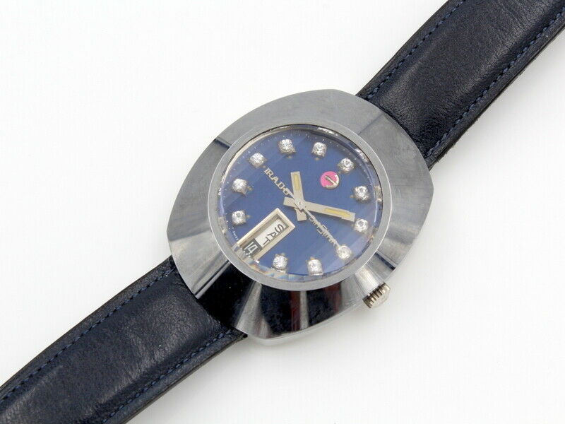 rado diastar leather strap