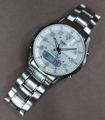CASIO Lineage Radio Wave Solar LCW-M100D-7AJF Men's Silver