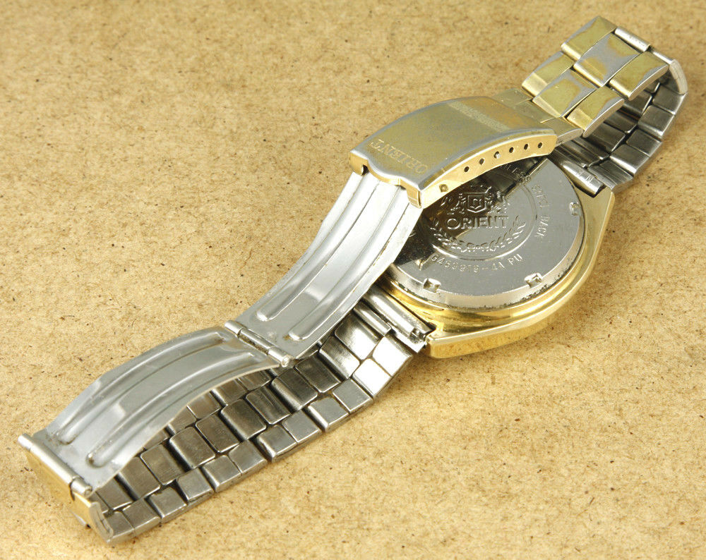 Orient G469919-4A PU Mechanical Automatic Vintage Watch Orient G469919-4A PU Mechanical Automatic Vintage Watch