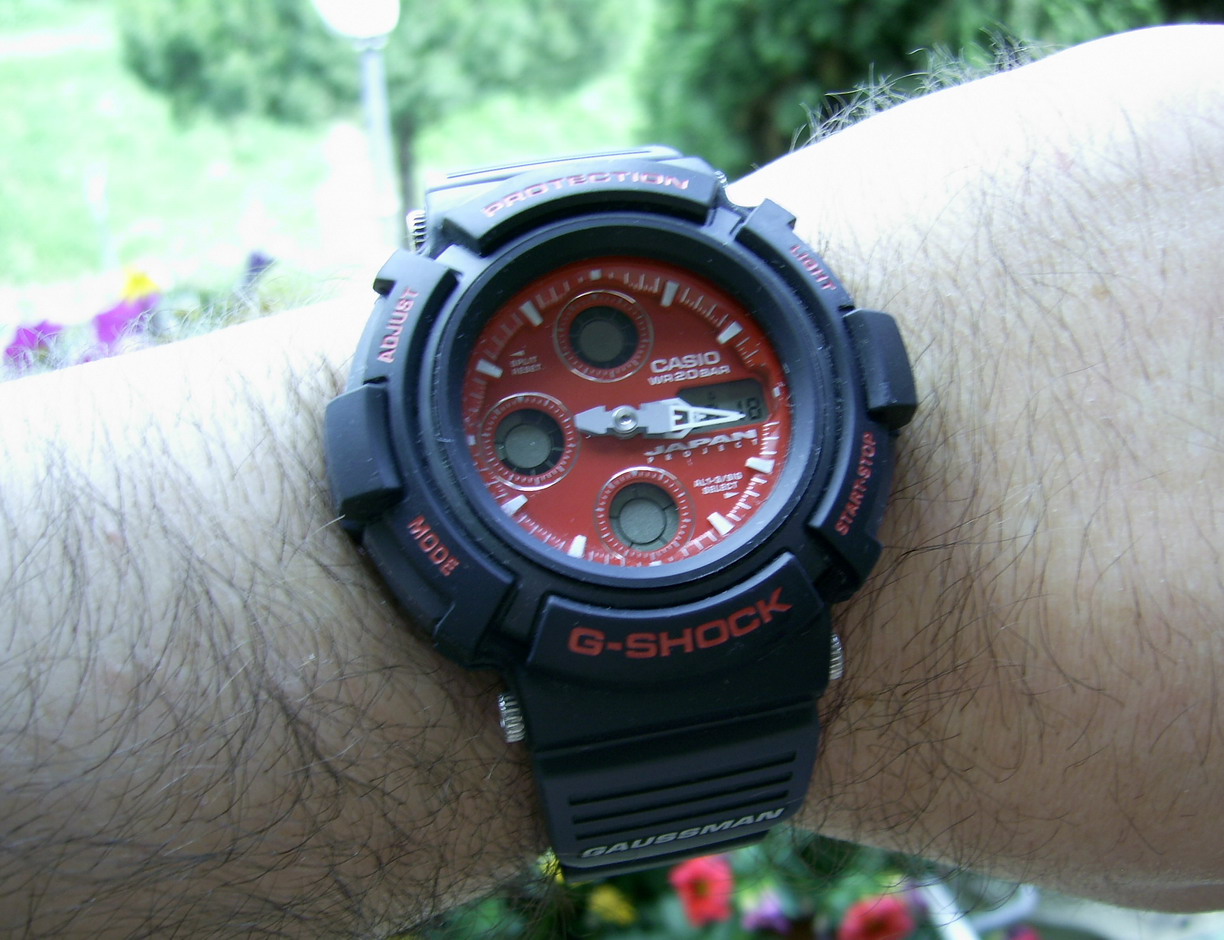 FS: CASIO G-SHOCK GAUSSMAN AW 591 limited edition JAPAN PROJECT