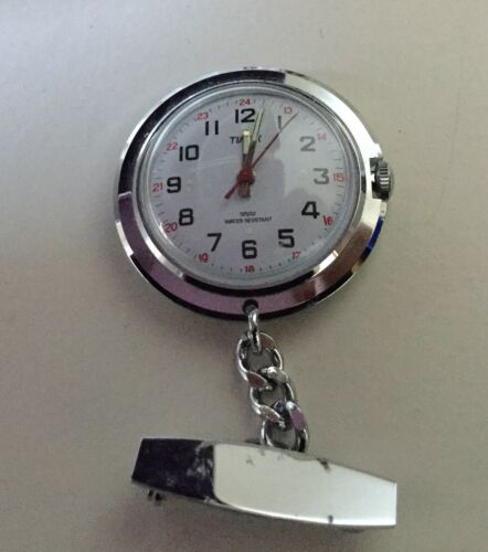 Vintage Timex Indiglo Watch Nurses watch unused WatchCharts