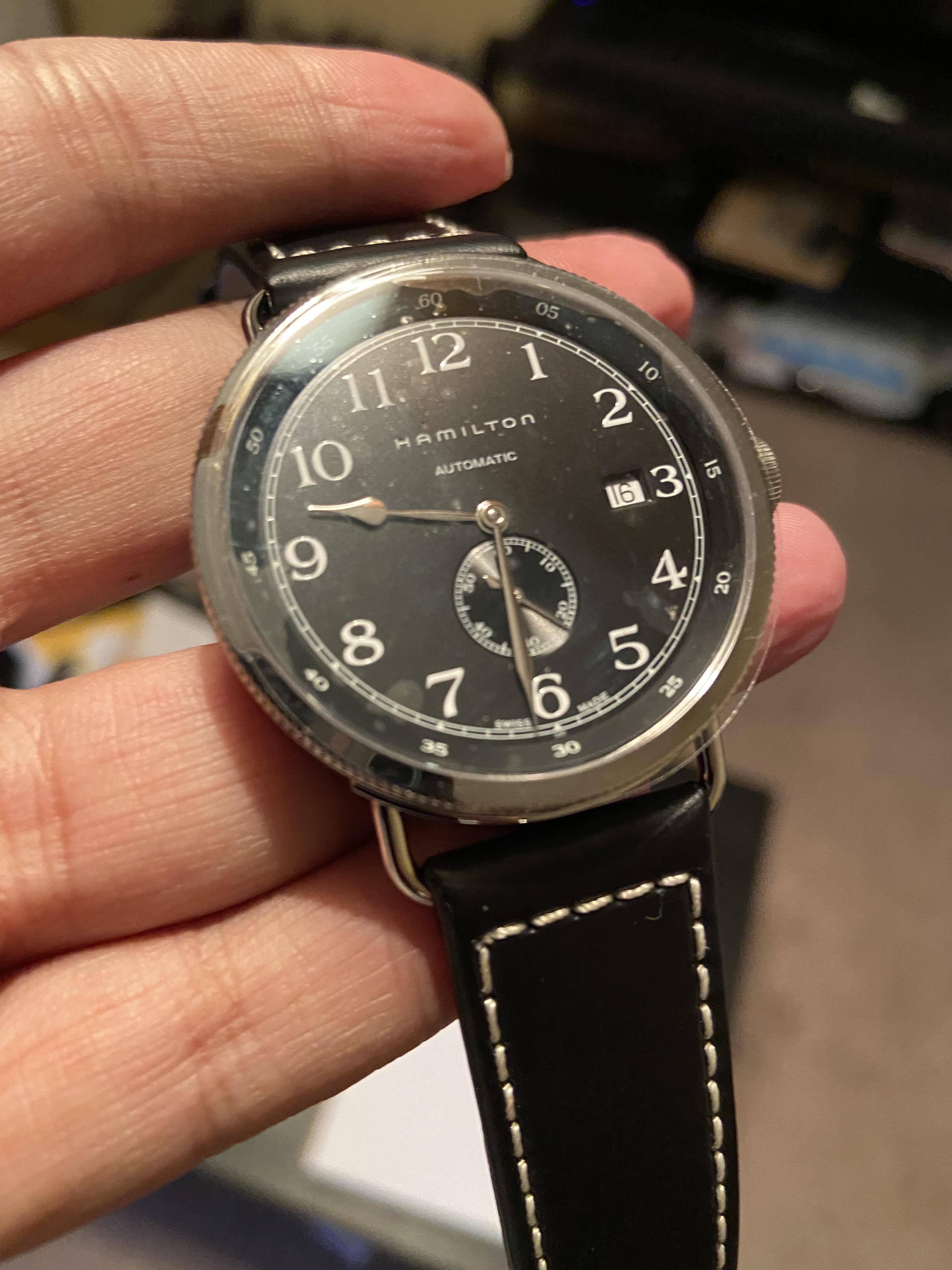 hamilton pioneer small second