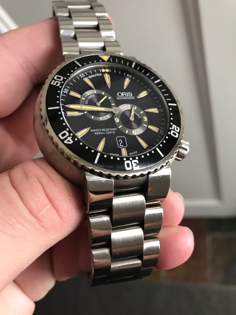 FS- 49mm Oris Regulateur Der Meistertaucher (ref. 01 649 7610 7164