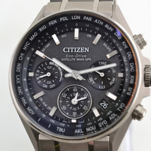 [Used] Citizen Eco-Drive SATELLITE WAVE F950-T024530 Eco-Drive ...