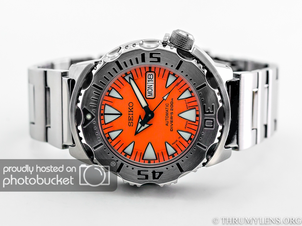 new seiko orange monster