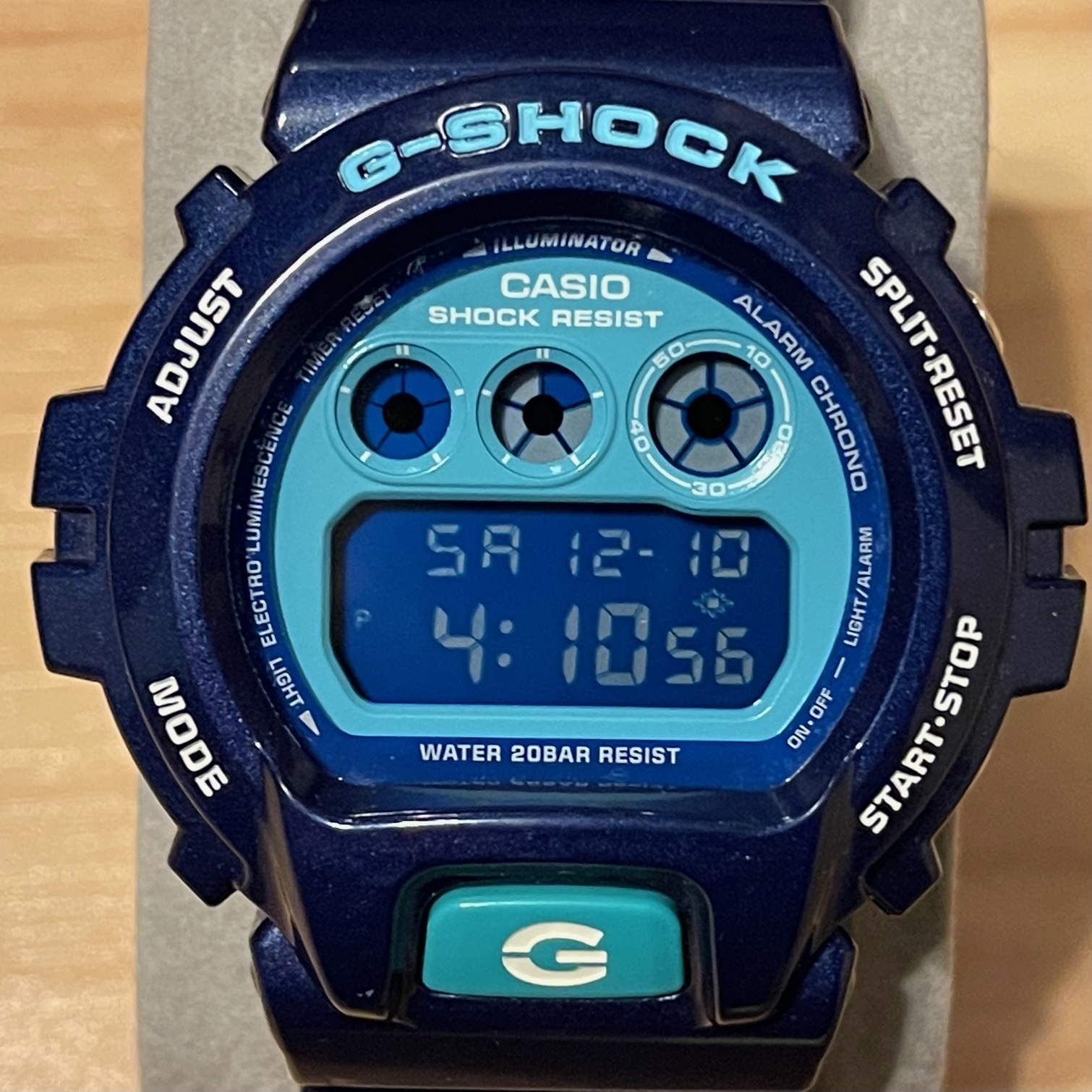 WTS] Casio G-Shock DW-6900C-C2 Crazy Colors Series Metallic Blue