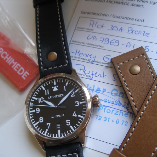 Archimede bronze 39 Clearance