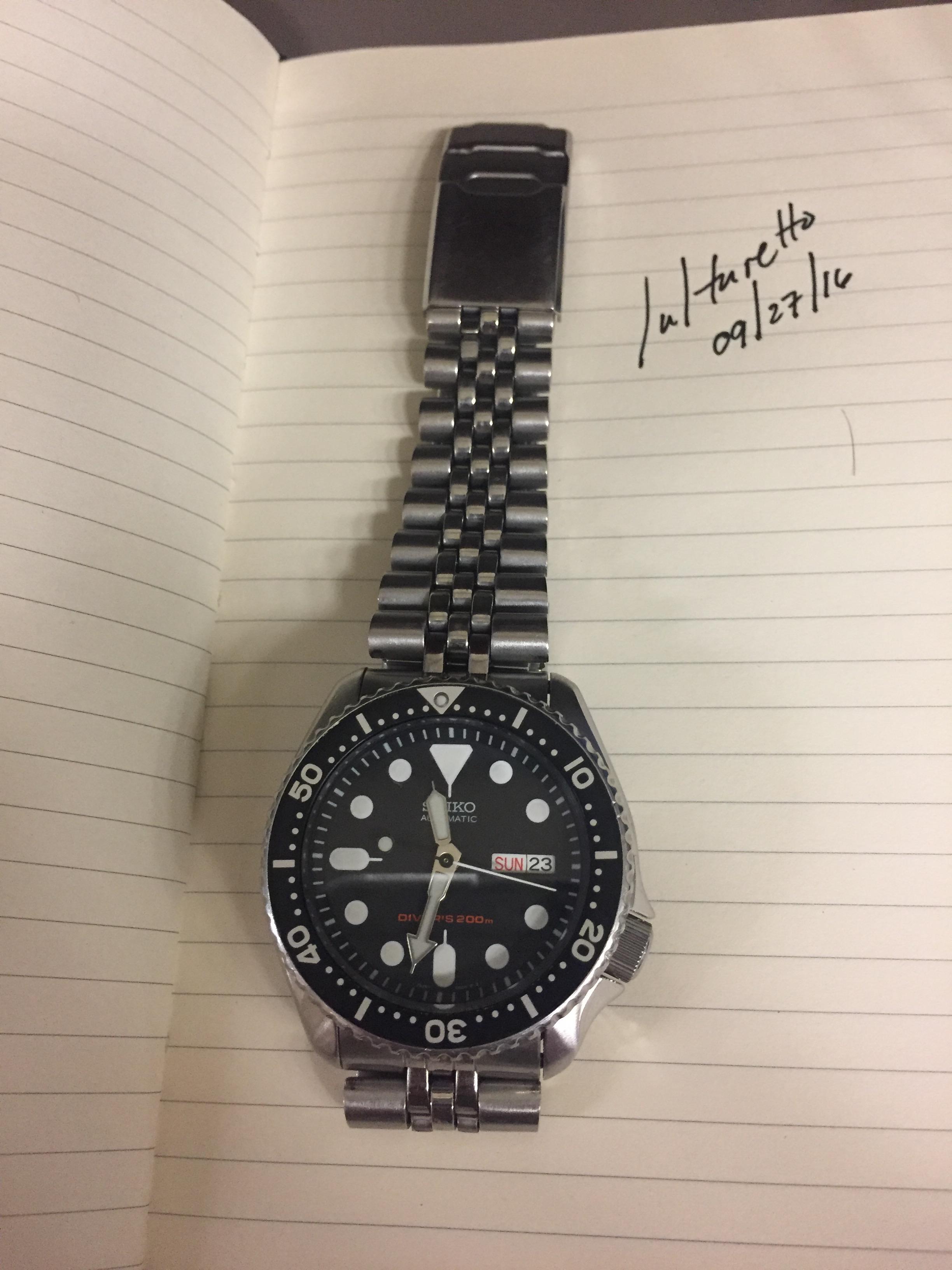 Used seiko outlet skx007