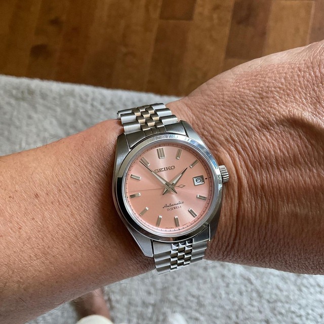 Uncle Seiko SARB037 Salmon Dial [DIAL 