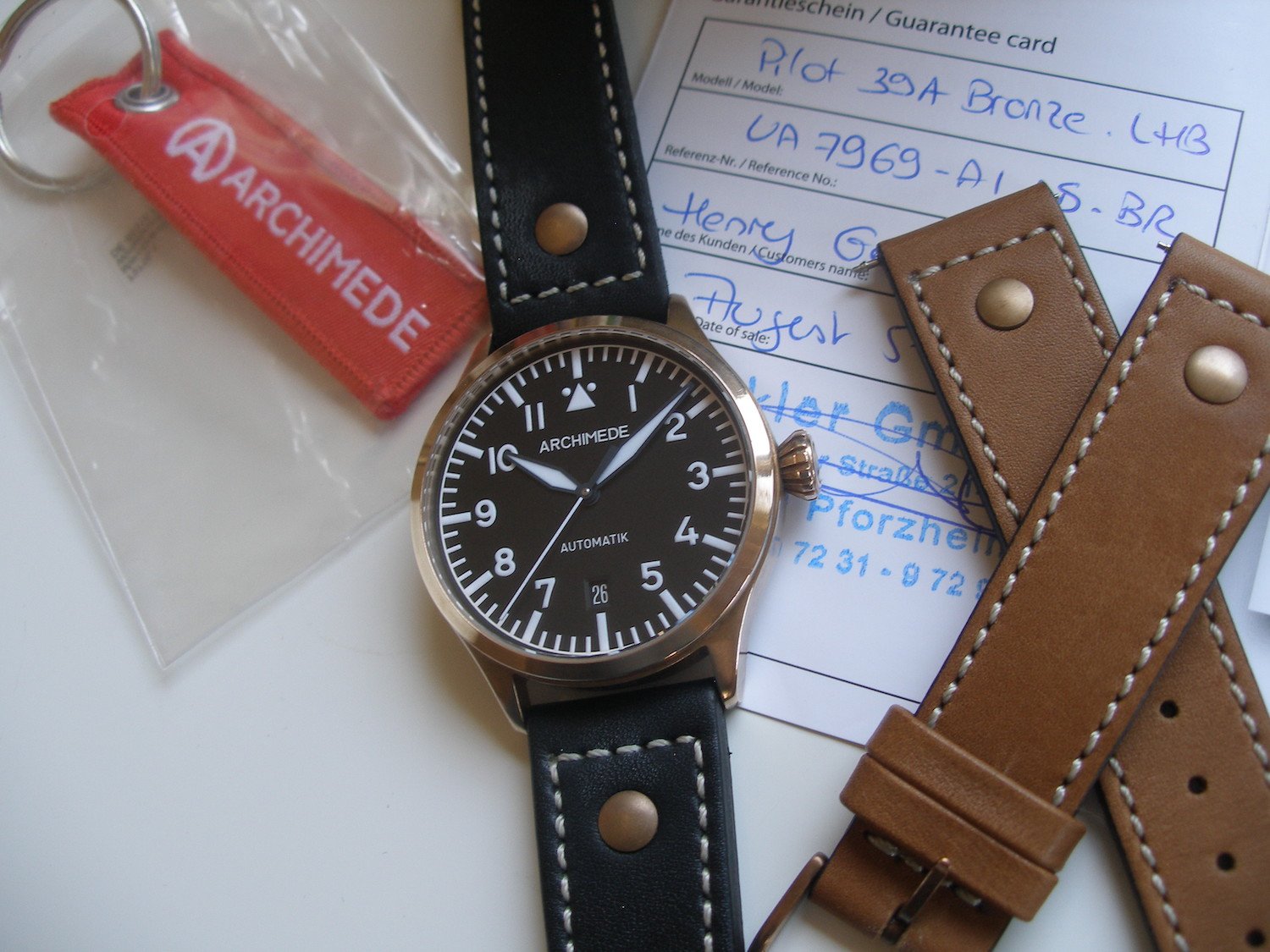 Archimede hot sale bronze 39