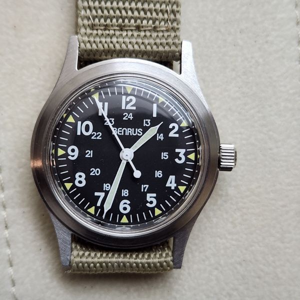 Benrus MIL-W-46374 military reissue | WatchCharts Marketplace