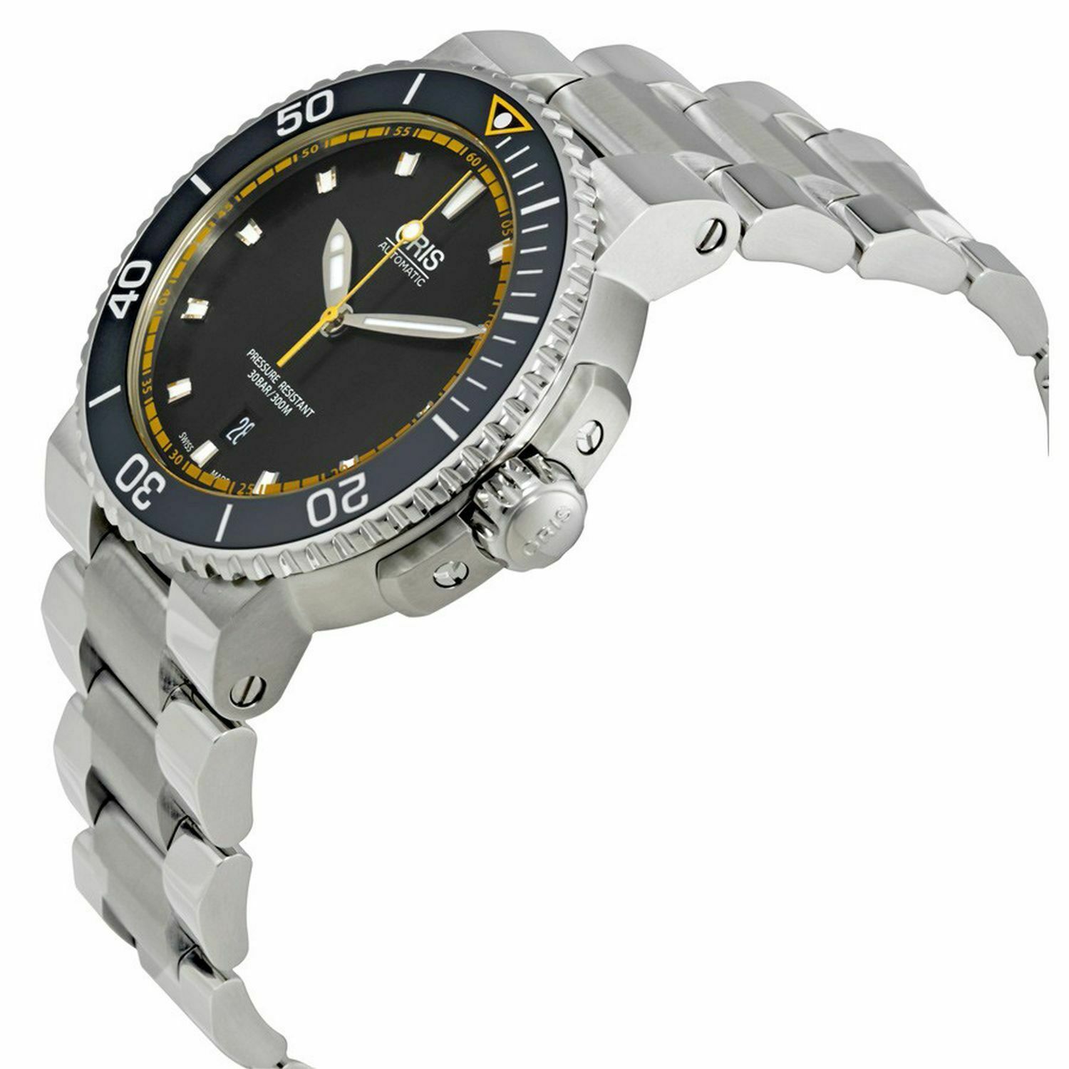 NEW Oris Aquis Swiss Made Automatic Bracelet Watch 0173376534127