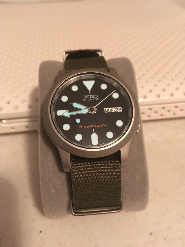 Seiko snk skx top mod