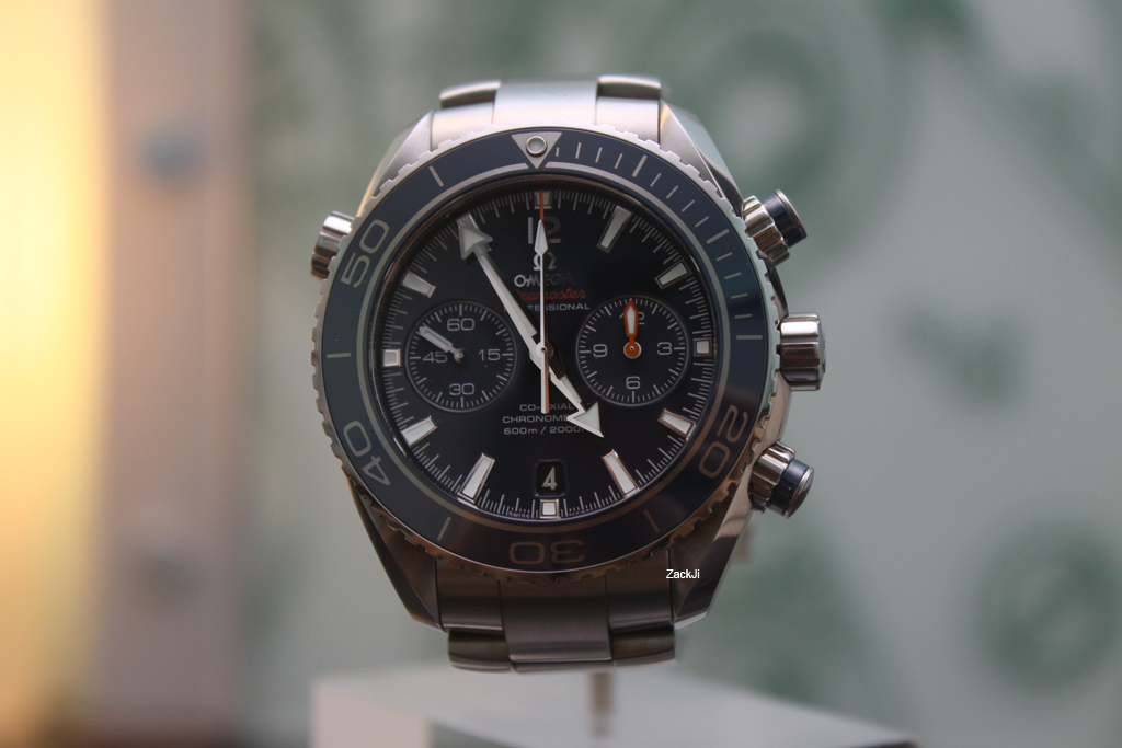 FSOT Omega Ocean Chronograph 9300 Liquidmetal titanium blue on bracelet WatchCharts