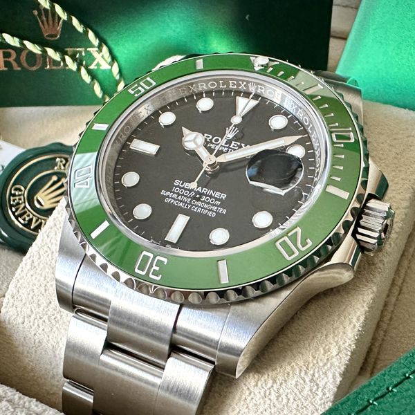 A New Shade of Green for the 126610LV Sub Bezel? - Rolex Forums