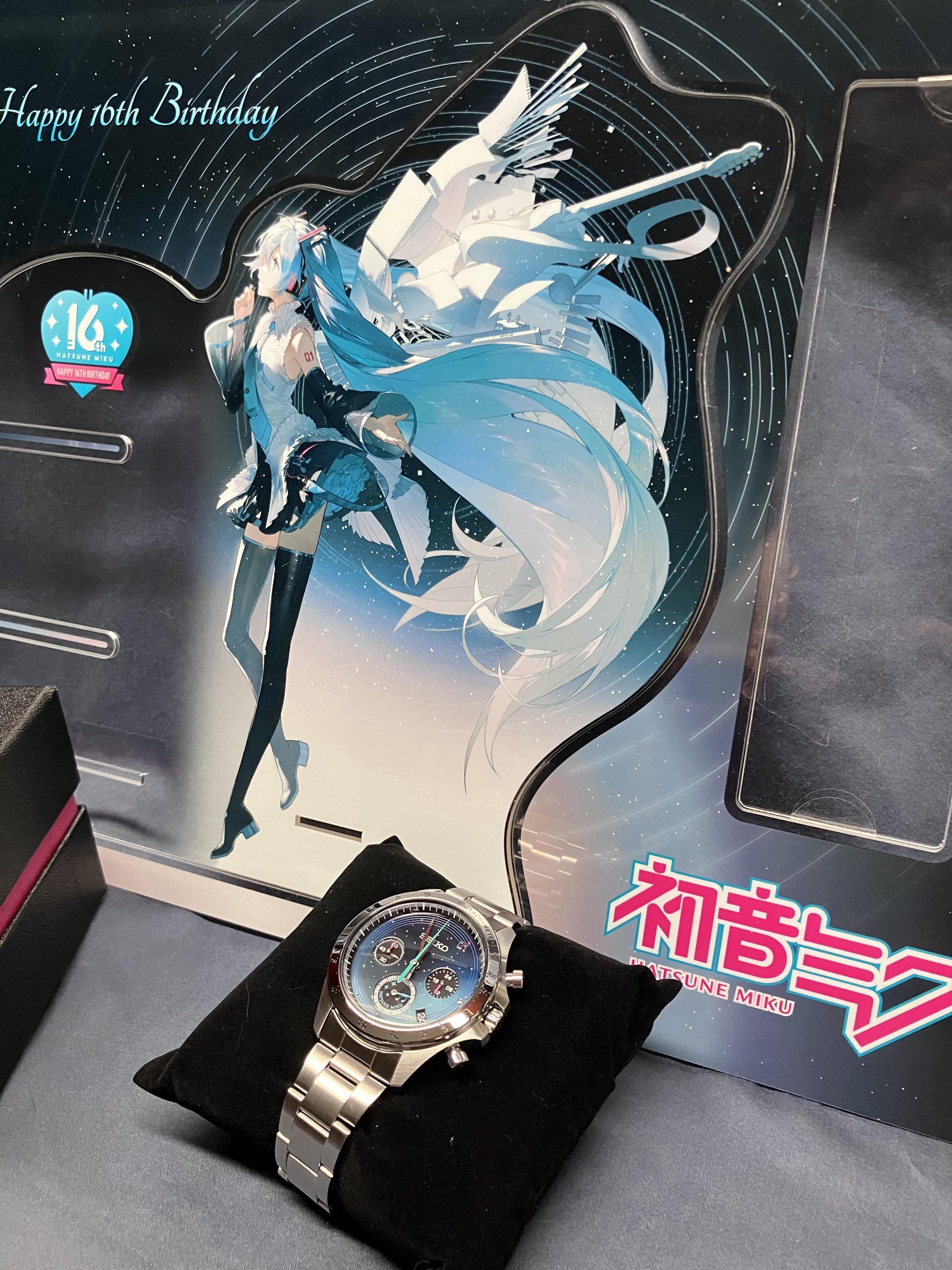 WTS] Seiko Hatsune Miku 16th birthday watch. | WatchCharts Marketplace