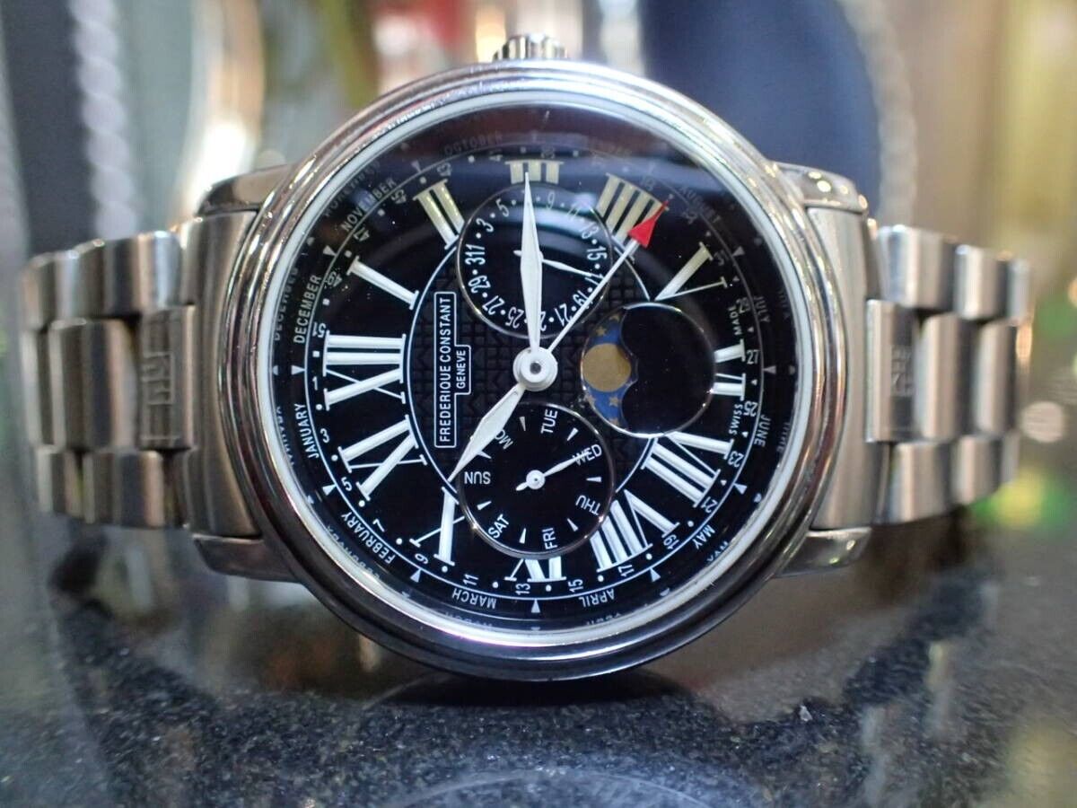 FREDERIQUE CONSTANT PERSUASION FC270x3P4/5/6 Moon Phase Watch [New 