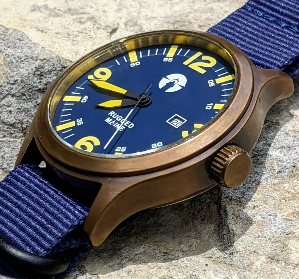 Brass on sale field watch