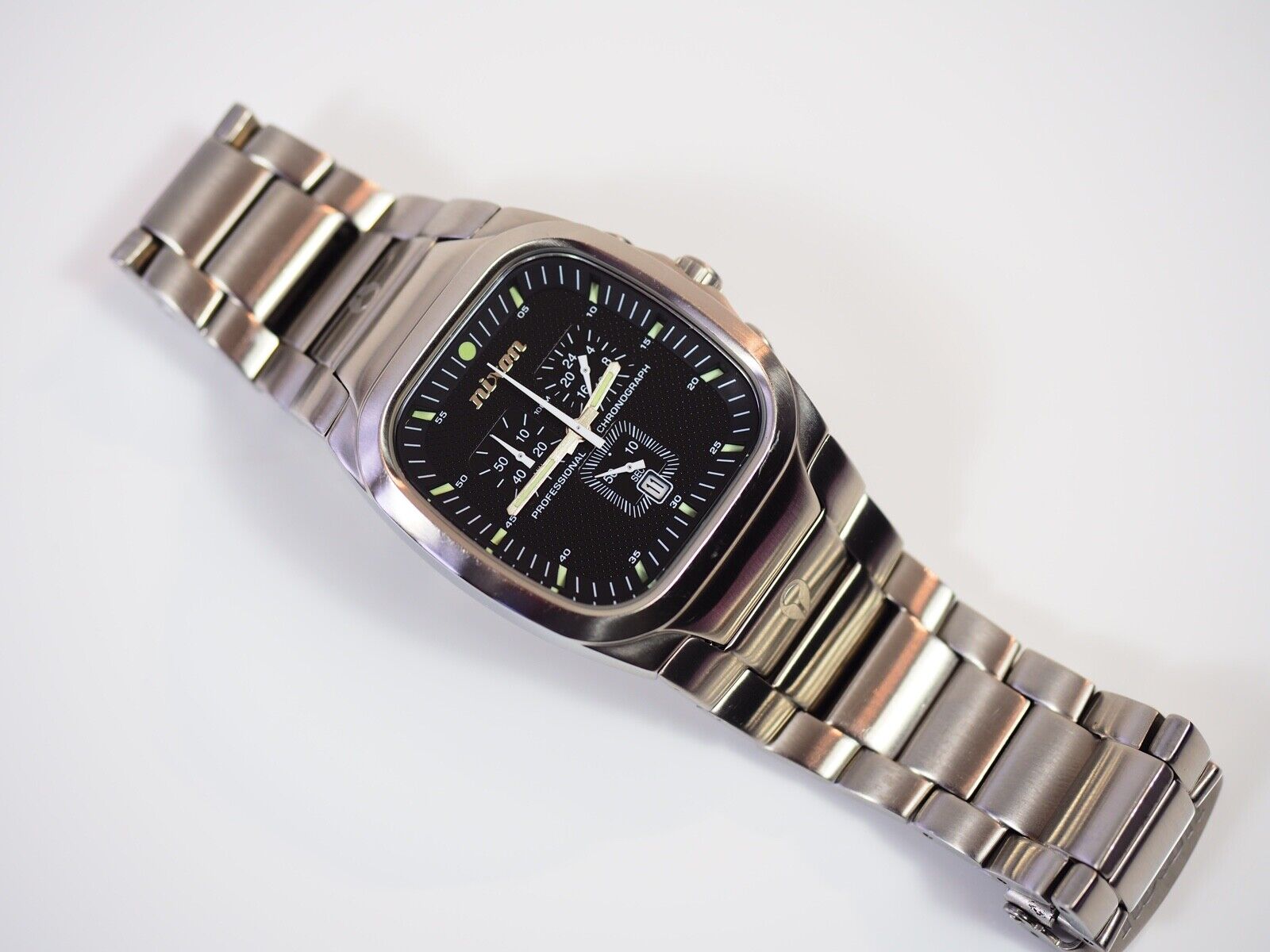 Nixon The Producer SS Chrono Watch Large & in Charge Very Rare