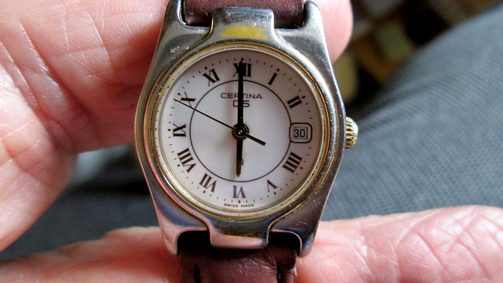 Vintage CERTINA DS Sapphire Crystal Ladies Wrist Watch EOL 7070
