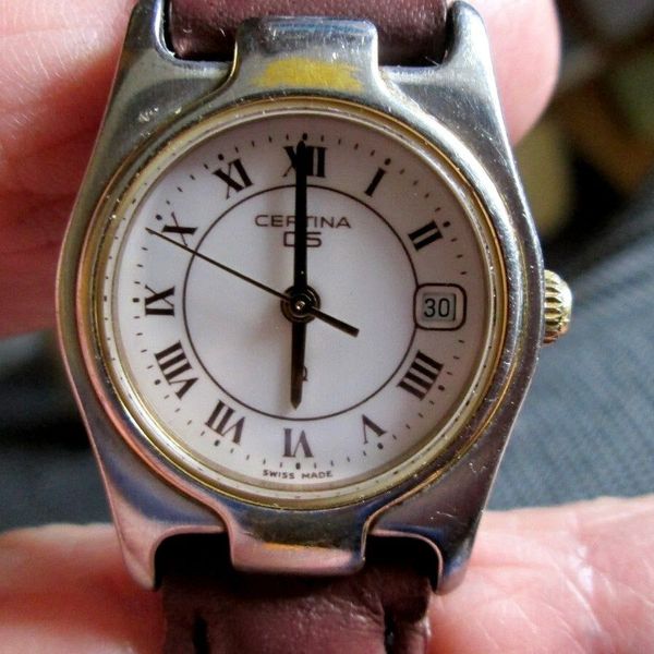 Vintage CERTINA DS Sapphire Crystal Ladies Wrist Watch EOL 7070