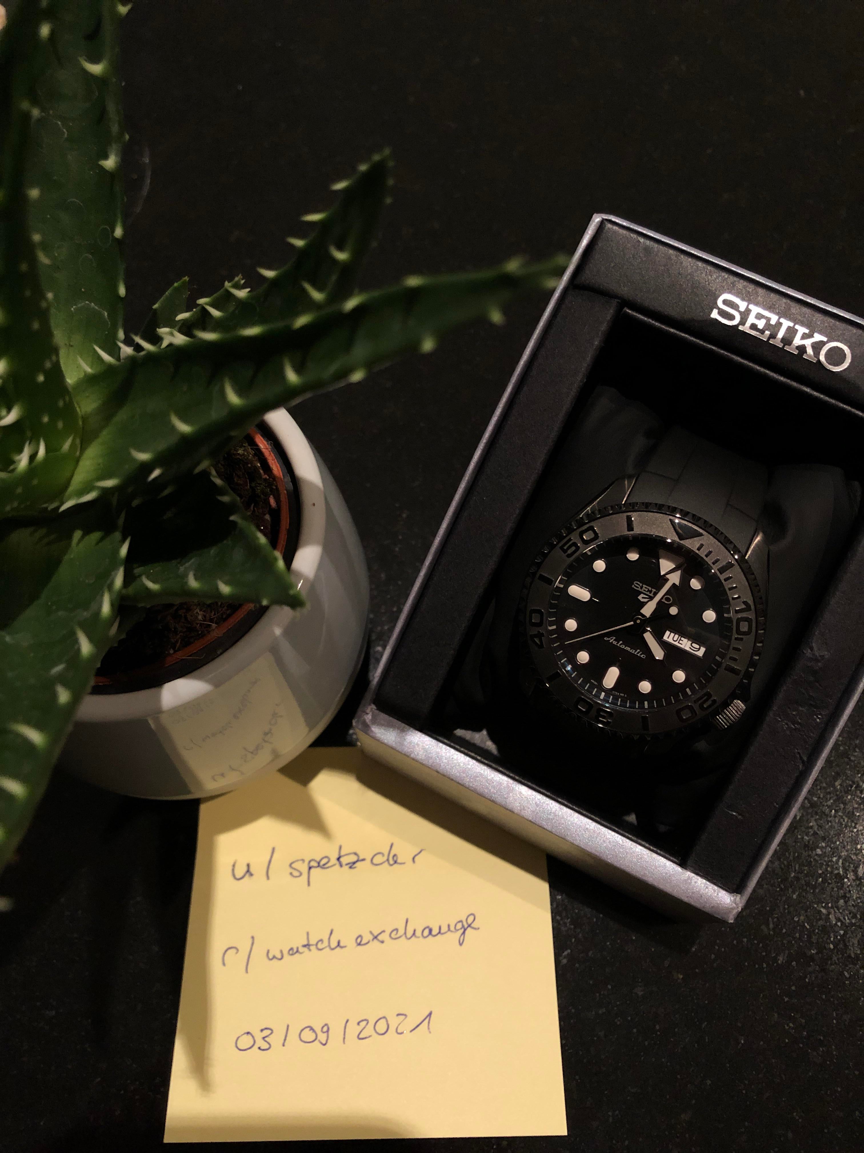 WTS] Seiko SRPD65 „5KX“ Mod „Gunmetal Stealth-Master“ | WatchCharts