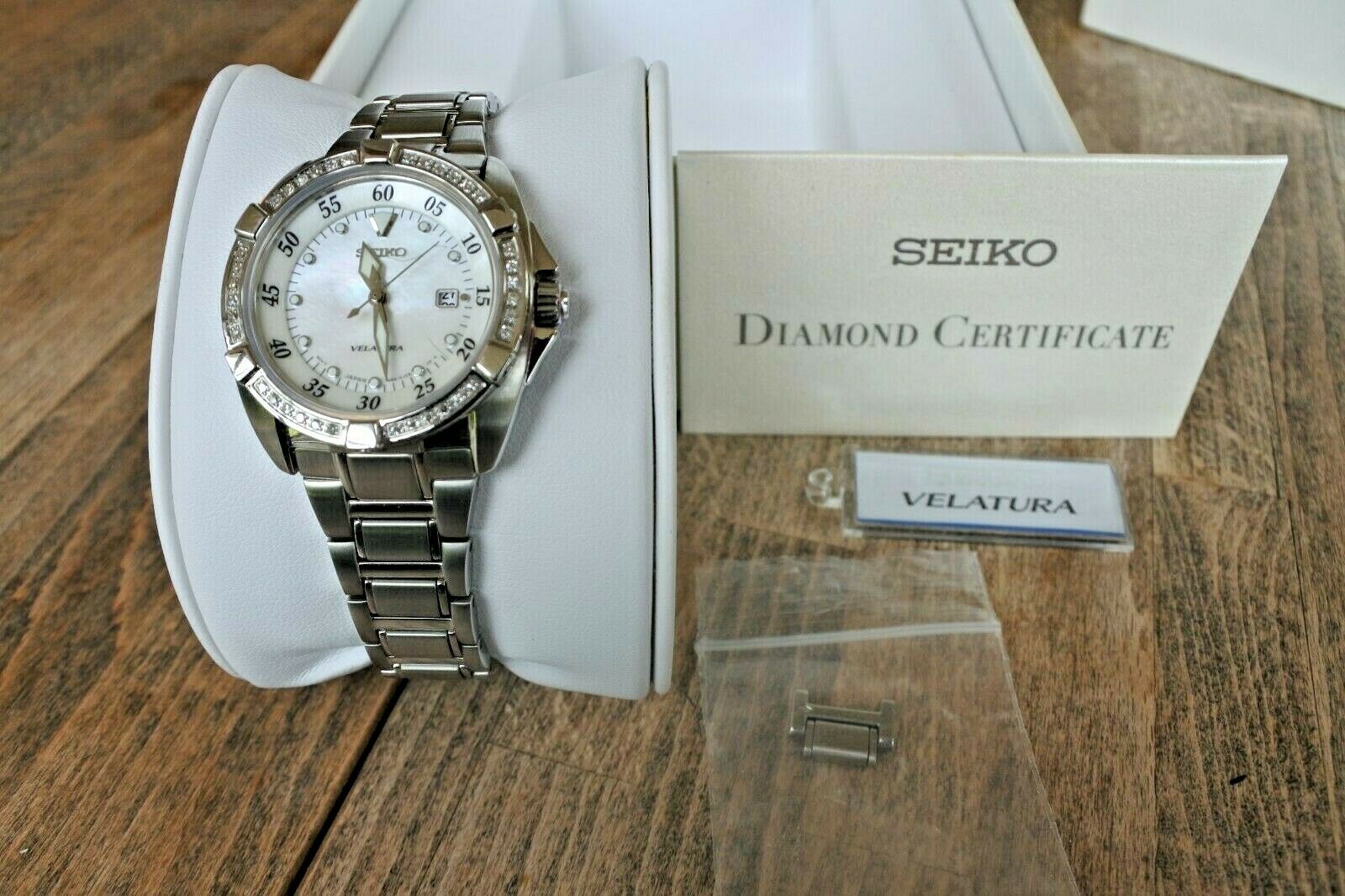 Seiko velatura women's clearance watches