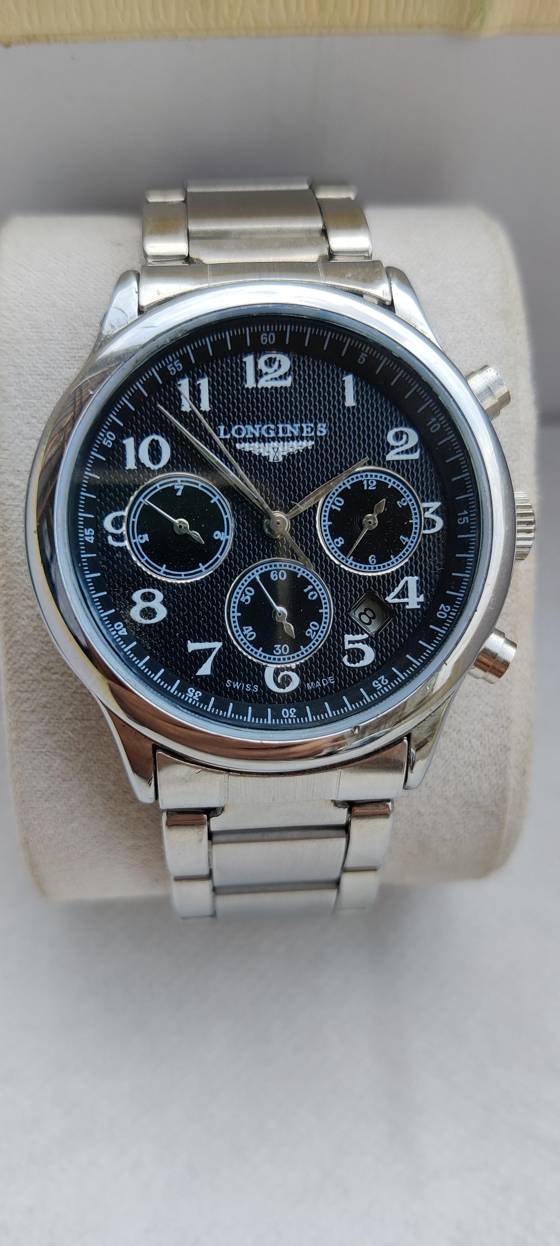 WTS Longines Master Collection Chronograph Black Dial L26694