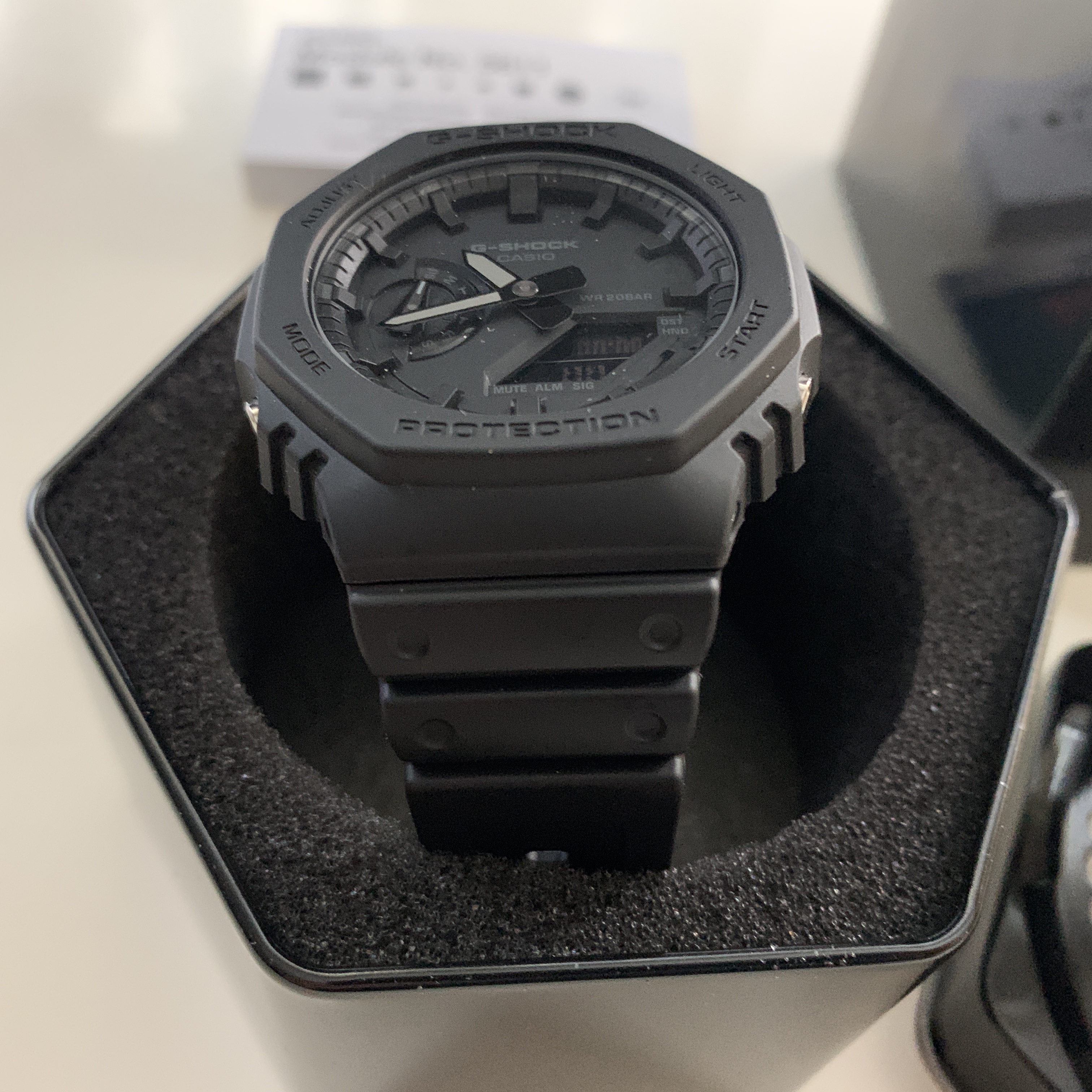 g shock triple black