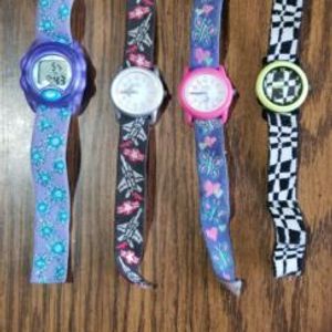 4 Kids Timex Watch Lot- 2 Boy Watches 2 Girl Watches | WatchCharts
