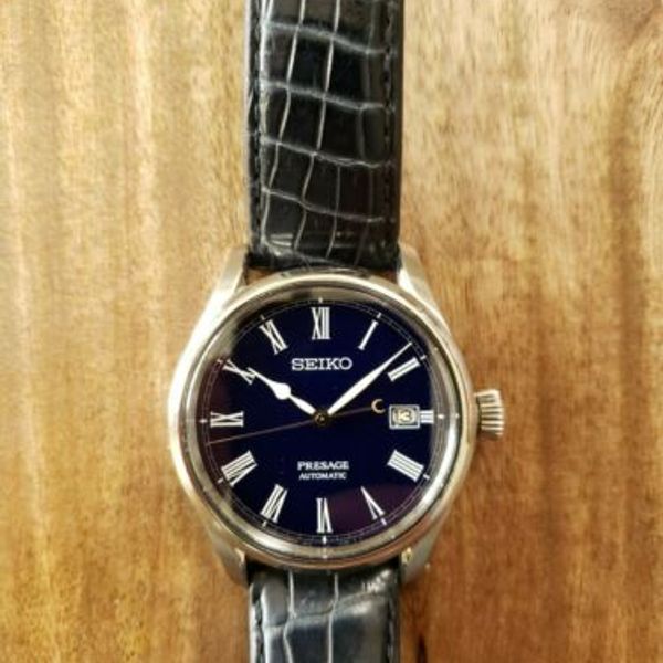 Seiko Presage SPB069 Limited Edition Blue Enamel Dial Automatic 6R15 ...