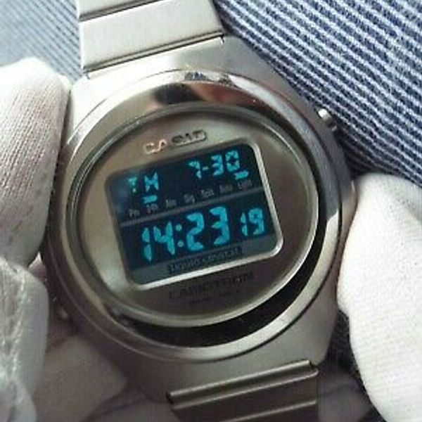 VINTAGE CASIO DIGITAL WATCH CASIOTRON TRN-120 1670 20TH