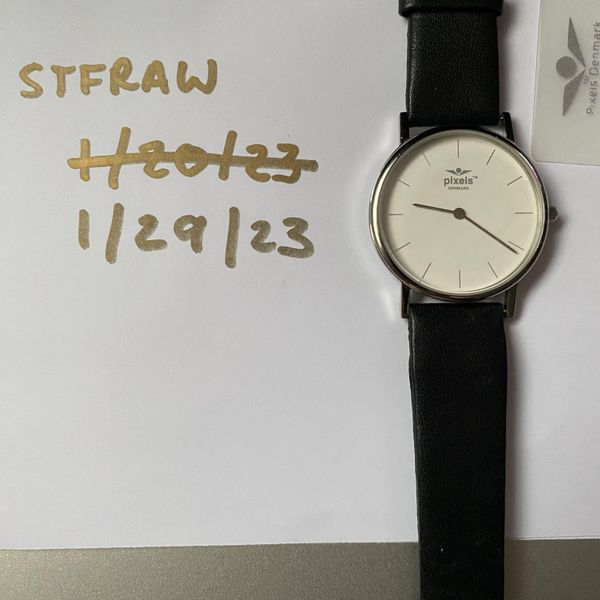 [WTS] Pixels Denmark Quartz Watch on leather strap | WatchCharts ...