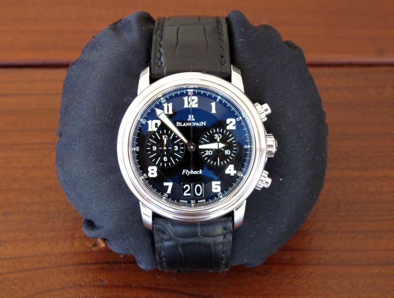 Blancpain leman flyback chronograph grande date best sale