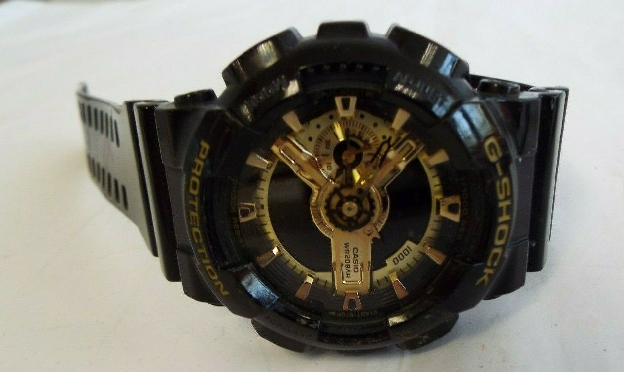 g shock 5146 black and gold