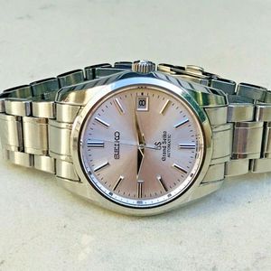 Grand Seiko Ref Sbgr001 9s55 0010 Date All Ss Men S Auto Watch Box Docs Watchcharts