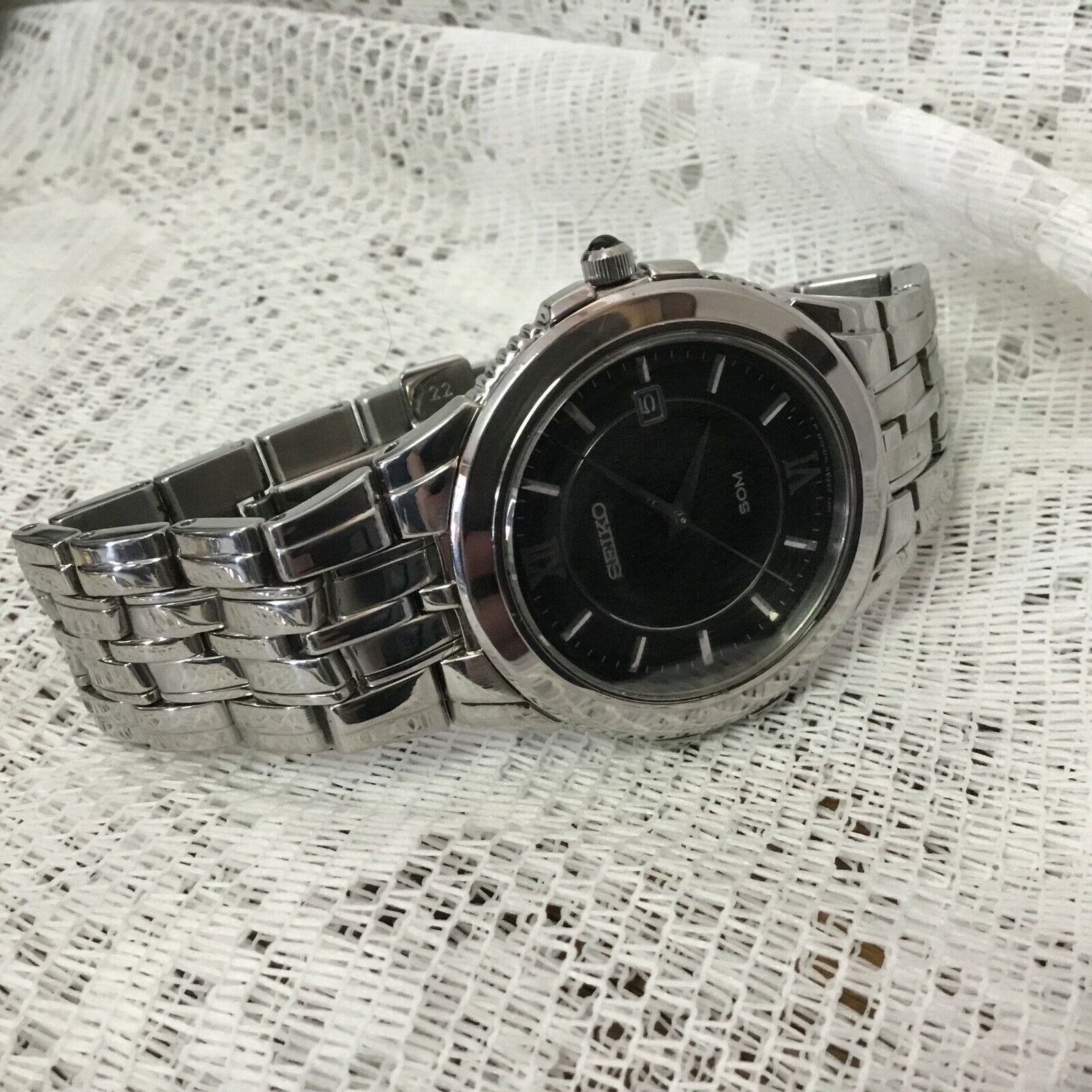 Seiko Quartz 50m watch 7N32-0DC0 Polished Watch | WatchCharts