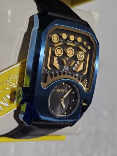 Invicta - CUADRO - PINBALL - Zager Exclusive Blue / GOLD Invicta - CUADRO - PINBALL - Zager Exclusive Blue / GOLD