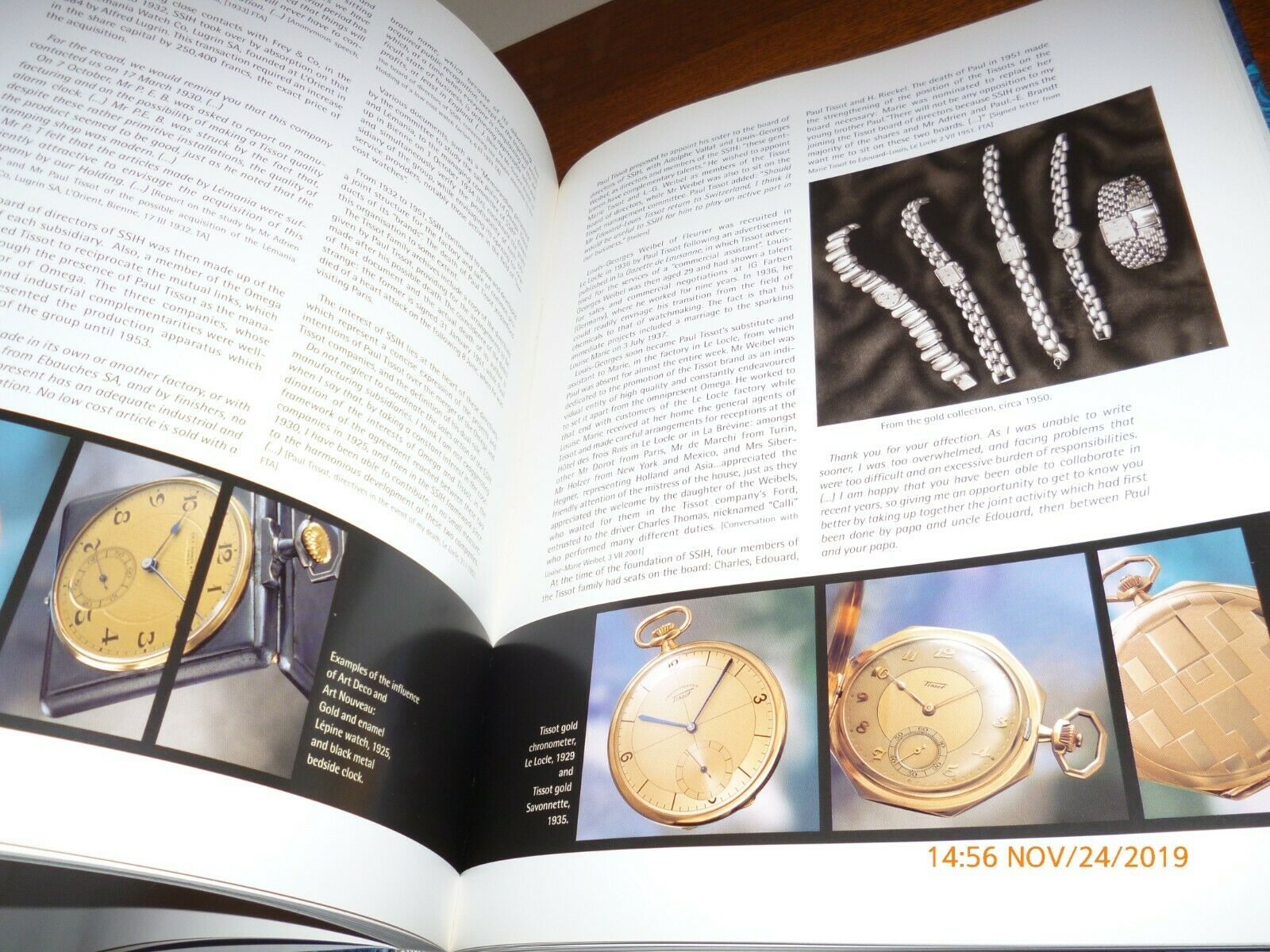 TISSOT 150 YEARS OF HISTORY 1853 2003 ESTELLE FALLET SWISS WATCHES