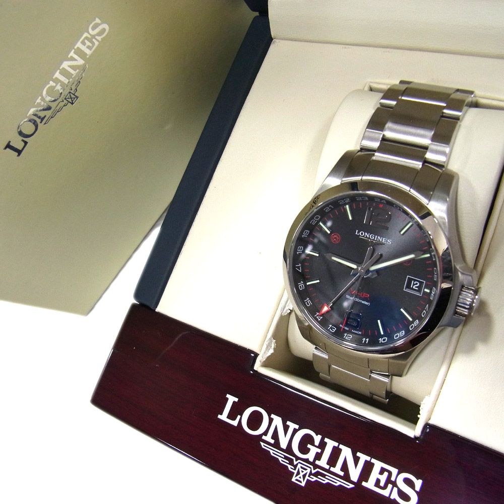 Longines Conquest V.H.P. GMT 41 L3.718.4.56