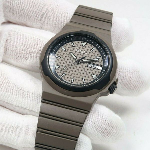 希少　稼働　SEIKO 7433-6020 Impact グレー　デイデイト 8df80825-95ea-40f4-9ea4-