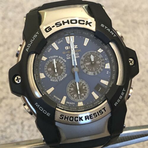 CASIO G SHOCK GIEZ 4777 GS 1100. WR 20 BAR SOLAR POWERED WITH BLUE FACE WatchCharts Marketplace